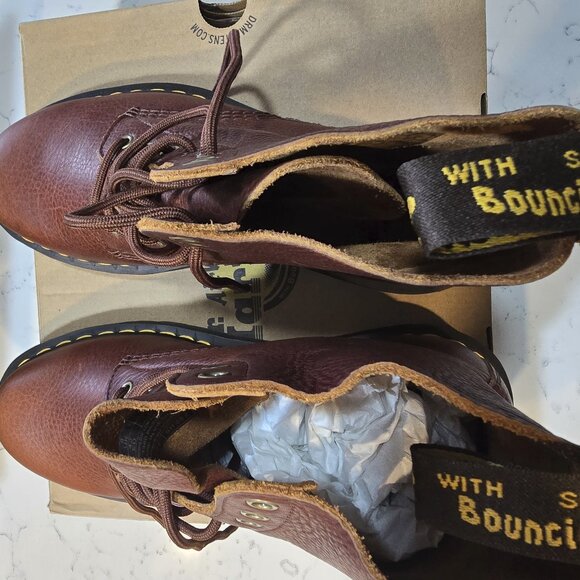 Dr. Martens 1460 Pascal Boot - Cashew Ambassador 31976253 Mens Size 9 NEW - Picture 5 of 8